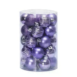 34 Christmas Ball Set 4cm Christmas Ornaments - EX-STOCK CANADA