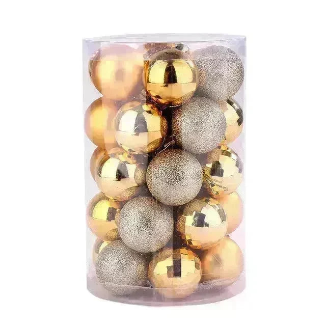 34 Christmas Ball Set 4cm Christmas Ornaments - EX-STOCK CANADA