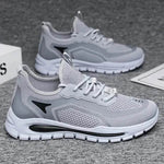 Men's Mesh Shoes Fashion Fly Knit Lightweight Breathable Sneakers Casual Running Sports Shoe - EX-STOCK Canada