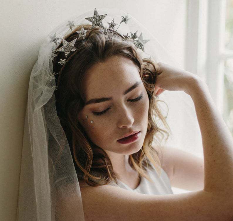 Five Pointed Star Double Row Crown EX-STOCK Canada 