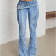 Women's Fashionable Low Waist Flared Jeans EX-STOCK Canada 