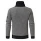 Independent Station Casual Slim Knit Pullover Long-sleeved Scarf Collar Sweater Men's EX-STOCK Canada 