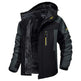 Winter Hooded Jacket Fashion Casual Warm Fleece Coat Windproof Rainproof Parka Windbreaker Men's Top EX-STOCK Canada 