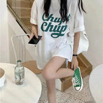 Street Fashion Oversized women round neck polo y2k fashion - EX-STOCK Canada