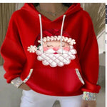 Women's Casual Loose Fashion Waffle Round Neck Sweatshirt EX-STOCK Canada 