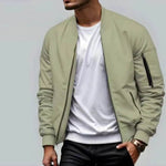 Men's Casual Baseball Varsity Jacket Spring And Autumn - EX-STOCK Canada