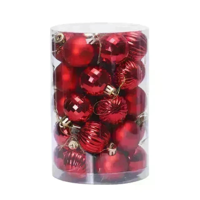 34 Christmas Ball Set 4cm Christmas Ornaments - EX-STOCK CANADA