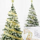 LED Lights Hot Stamping Double-layer Ribbon Christmas Decorations - EX-STOCK CANADA