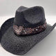 Summer Outdoor Ethnic Style Felt and Straw Cowboy Hat - EX-STOCK Canada
