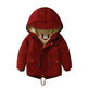 Children Cashmere Hoodie Windproof Winter jacket kids - EX-STOCK CANADA