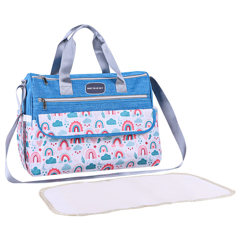 Multi-functional Lightweight Mom Bag – Large Capacity Diaper Bag (S & L, Single or Double Cap)