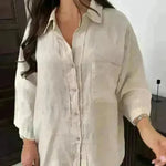 Casual Women Wide Leg Pants Long Sleeves Shirt Sets Ladies Loose High Street 2 Piece Outfits Pant co ords for Women Trouser co ords for Women - EX-STOCK CANADA