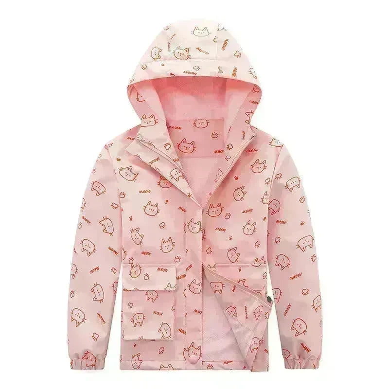Kids' Coat Windproof Waterproof Jacket Fleece-lined Camouflage Clothing - EX-STOCK CANADA