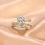Niche Opening Adjustable Non-fading Cross Ring - EX-STOCK CANADA