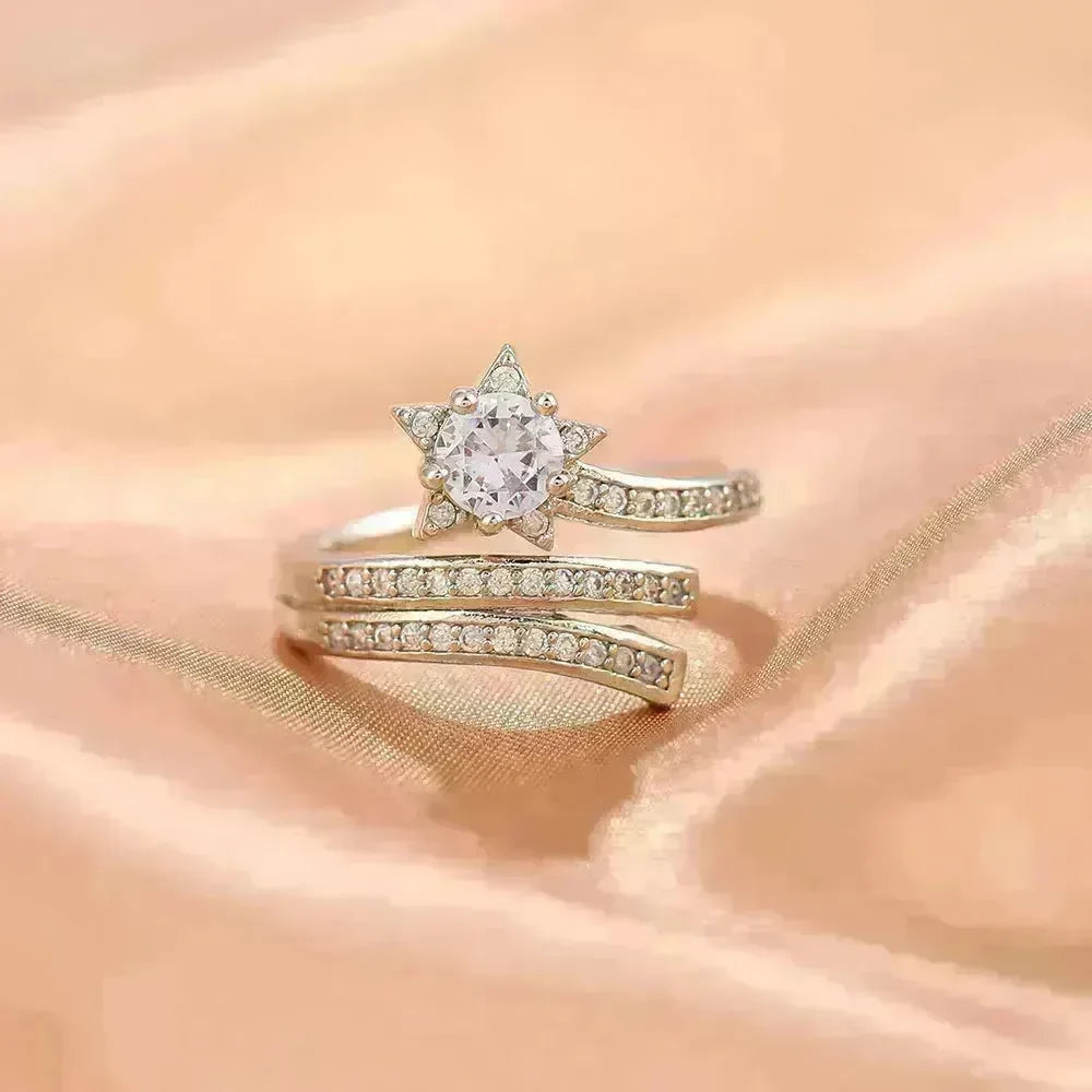 Niche Opening Adjustable Non-fading Cross Ring - EX-STOCK CANADA