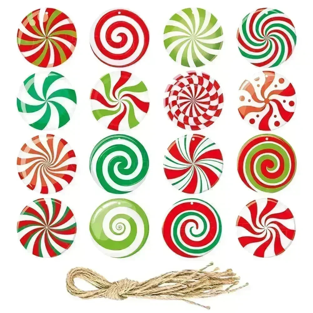 Christmas Party Christmas Tree Decorations Arrangement Candy Ornaments - EX-STOCK CANADA