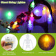 Set Of 3Pcs Halloween Light Decorations Total 50 LEDs 24ft Halloween String Lights Colorful 3D Skeleton Ghost String Lights Gauze Skull String Lights Spooky Hands String Lights For Indoor Outdoor Part - EX-STOCK Canada
