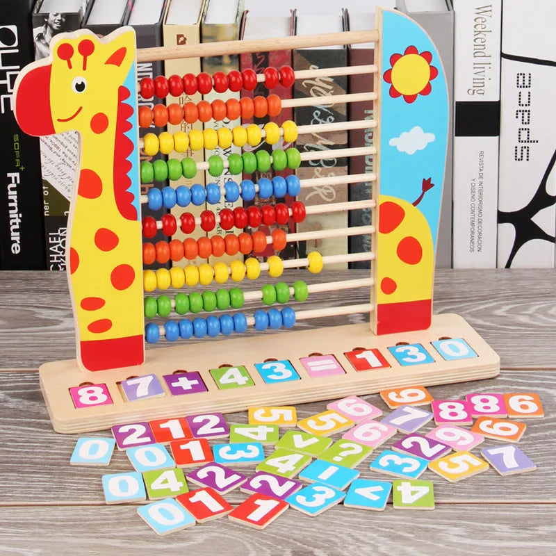 Kindergarten Elementary School Math Children Standing Abacus Count frame - EX-STOCK CANADA