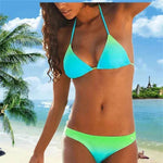 Swimsuit Women's Gradient Series Split Swimsuit Bikini - EX-STOCK Canada
