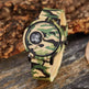 Camouflage Watch Student Sports Double Display Fashion Silicone Strap - EX-STOCK Canada