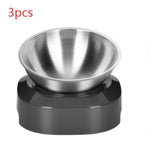 Pet Stainless Steel Bowl Pet Double Night EX-STOCK Canada 