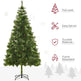 7 FT Christmas Tree Artificial Pine Tree Christmas Decoration 505 Branches Green EX-STOCK Canada 