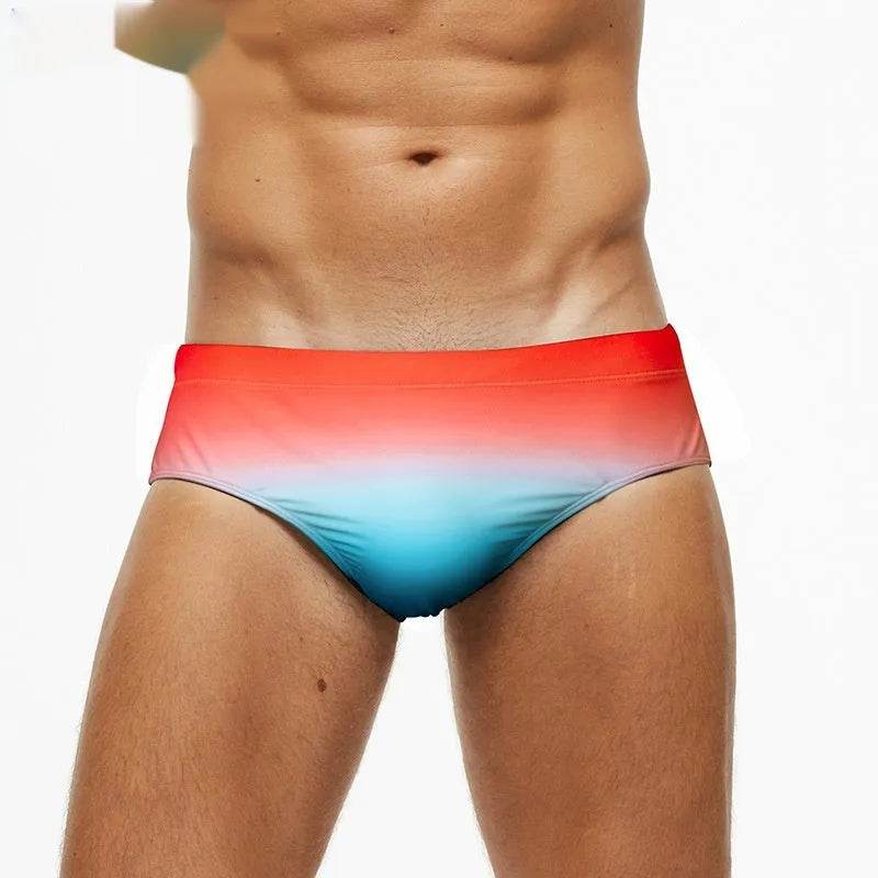 Solid Color Plus Size Swimming Trunks Briefs Shorts underwear - EX-STOCK Canada