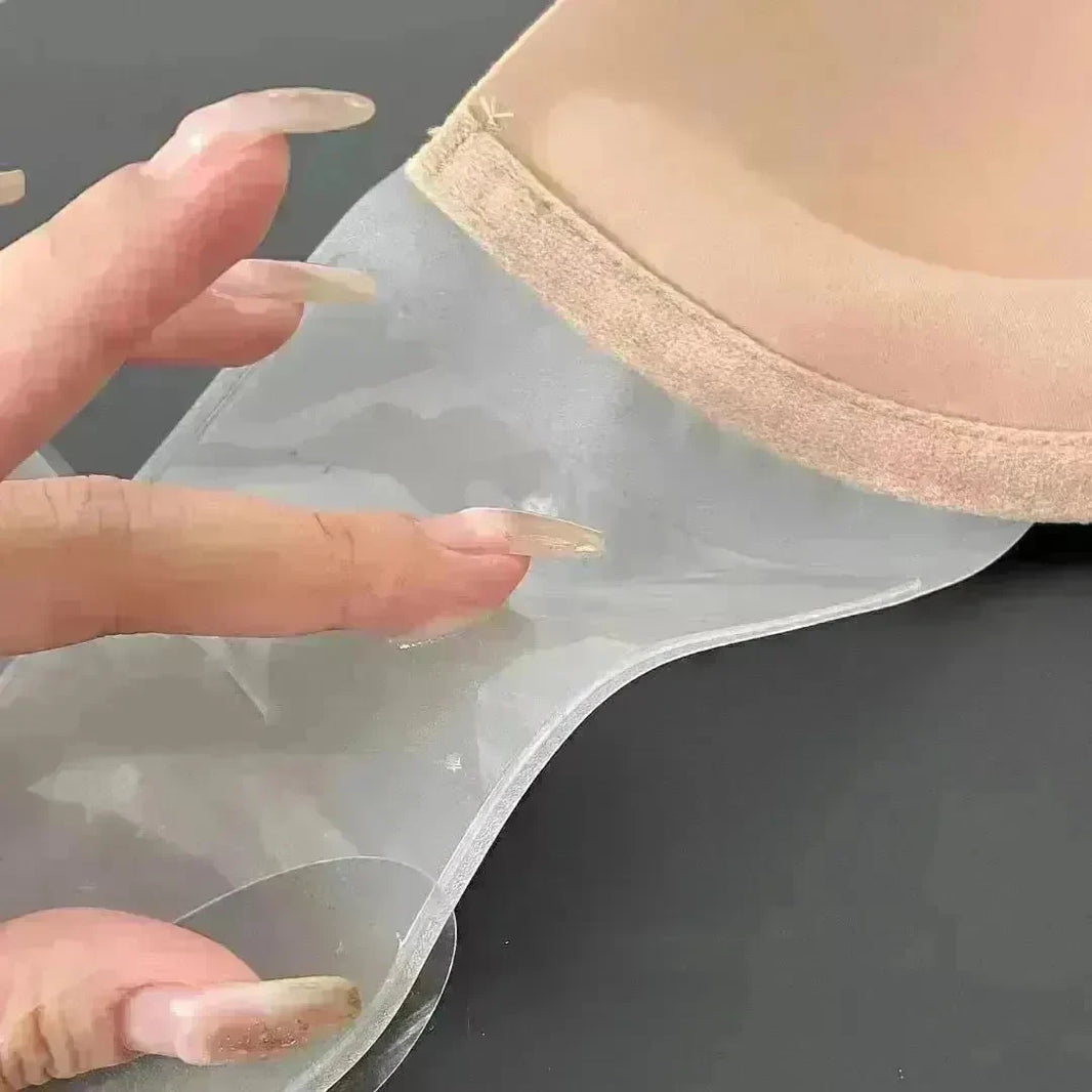 Strapless Bra Beauty Back Chest Stick on bra Push Up Invisible Non-slip Underwear Low back bra - EX-STOCK CANADA