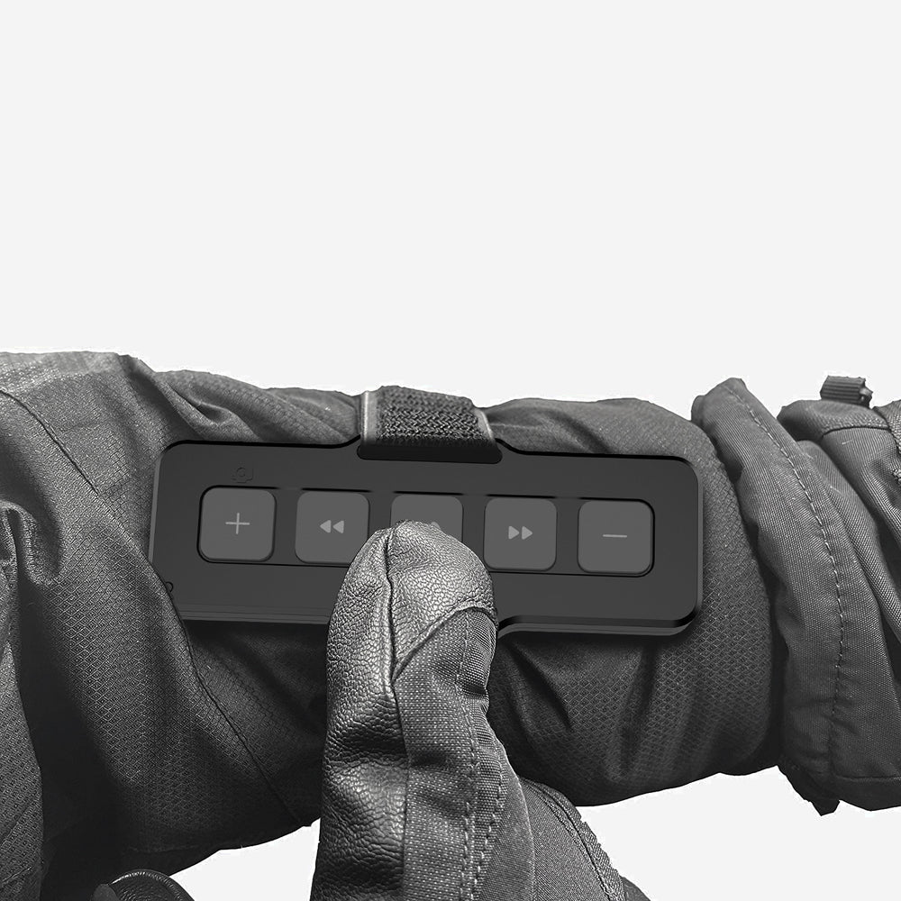 Bluetooth 5.0 Motorcycle & Car Handlebar Remote Control – Answer Calls, Music Control | IPX4 Waterproof 3