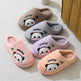 Cute Cartoon Panda Slippers Home Winter Warm Thick-soled Floor Bedroom Slipper Couples House Shoes - EX-STOCK Canada
