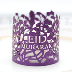 MOQ200 Ramadan Electronic Candle Lampshade Laser Cutout - EX-STOCK Canada