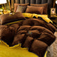 Thickened Winter Coral Flannel Bedding Kit Double Sided Plus Duvet Cover EX-STOCK Canada 