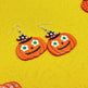 Halloween Day Ornament Colorful Ghost Eyes Funny Acrylic Earrings For Women - EX-STOCK Canada