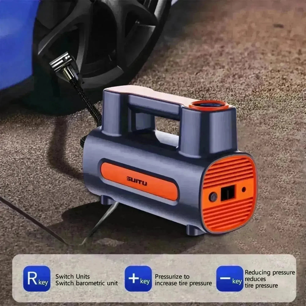 Tire Inflator 12V DC Portable Compressor Electric DC Auto Tire Pumps For Car Tires - EX-STOCK CANADA