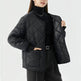 Quilted Padded Coat Winter Jacket With Pockets Lightweight Outerwear For Women's Clothing - EX-STOCK Canada