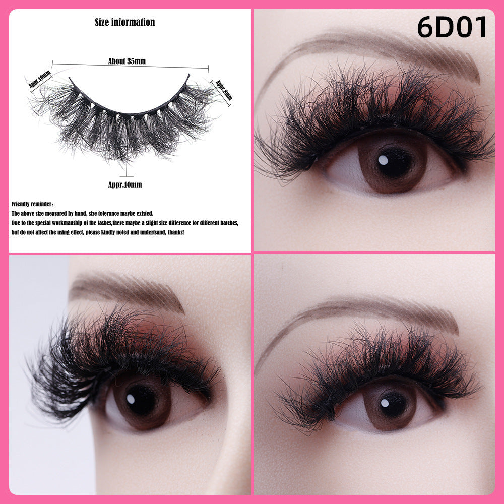 5 Pairs Of Thick False Eyelashes EX-STOCK Canada 