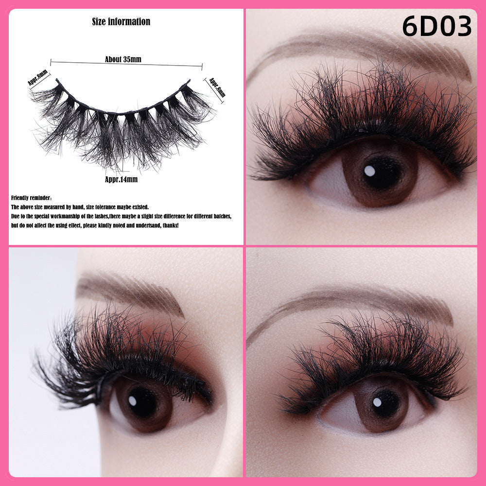 5 Pairs Of Thick False Eyelashes EX-STOCK Canada 