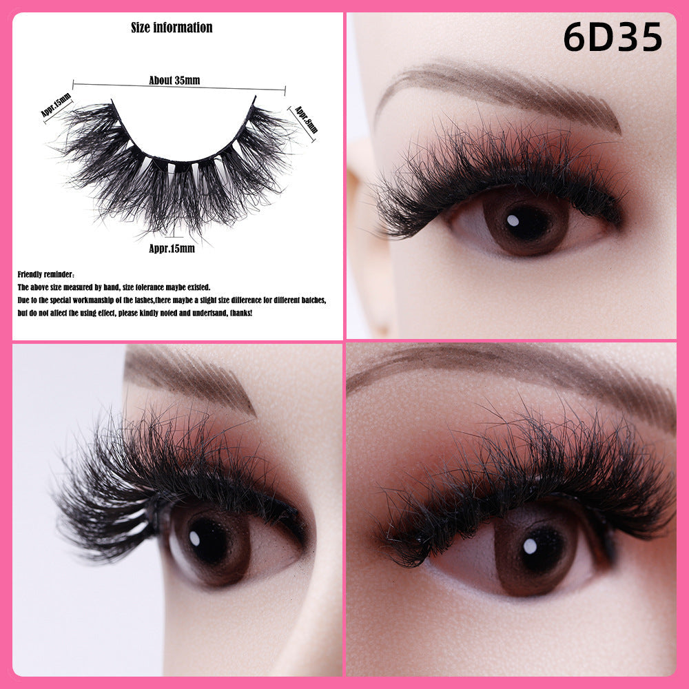 5 Pairs Of Thick False Eyelashes EX-STOCK Canada 
