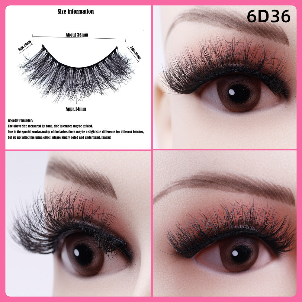 5 Pairs Of Thick False Eyelashes EX-STOCK Canada 