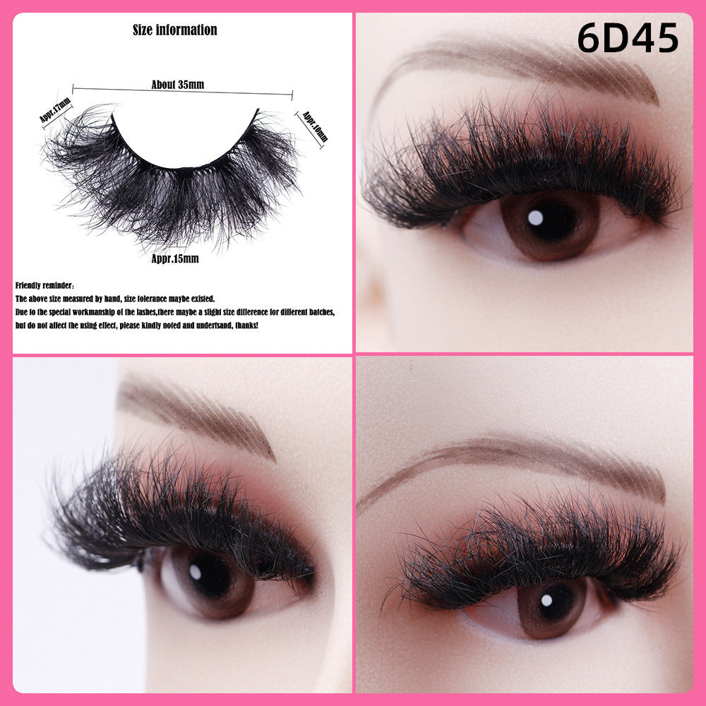 5 Pairs Of Thick False Eyelashes EX-STOCK Canada 