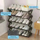 5 Tier X shaped Simple & stylish Shoe Rack Storage - EX-STOCK CANADA