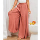 Printed Comfortable Casual High Waist Wide-leg Floral Palazzo Trousers women - EX-STOCK Canada