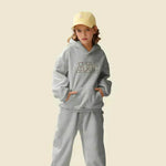 Children Unisex Sports Brushed Hoody Trousers Suit Unisex Hoodie two piece for kids - EX-STOCK Canada