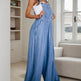 2025 New Playful And Cute Denim Overalls, Adjustable Shoulder Straps, Wide Leg Jumpsuit With Pocket Decoration, All Season Jumpsuit, Wide Leg Fashion, Fashionable Jumpsuit EX-STOCK Canada 