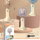 New Summer Cartoon Handheld Mini Usb Rechargeable Fan Desktop Stand - EX-STOCK Canada