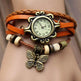 Cowhide winding bracelet watch - EX-STOCK Canada