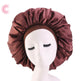 Beauty print Satin Silk Hair Bonnet for sleeping - EX-STOCK Canada