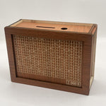 Wooden Coin Bank with Denomination Slots – Piggy Bank (Small & Large)