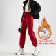 Fleece-lined Casual Harem Drawstring sweat Pants For Women - EX-STOCK Canada