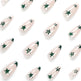 24 PCS Green Star Nail Art, Length Long Water Pipe Fake Nails, Had Nail Tips False Nail EX-STOCK Canada 